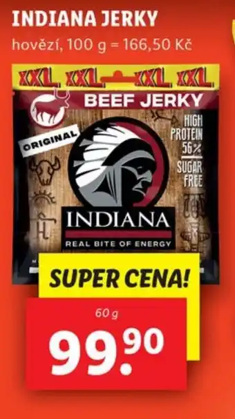 Lidl INDIANA JERKY nabídka