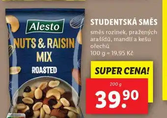 Lidl STUDENTSKÁ SMĚS nabídka