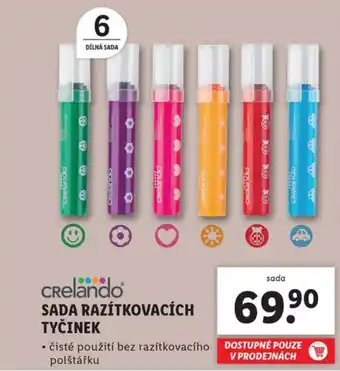 Lidl SADA RAZÍTKOVACÍCH  TYCINEK nabídka