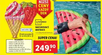 Lidl NAFUKOVACÍ MATRACE nabídka