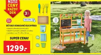 Lidl DĚTSKÁ VENKOVNÍ KUCHYŇKA nabídka