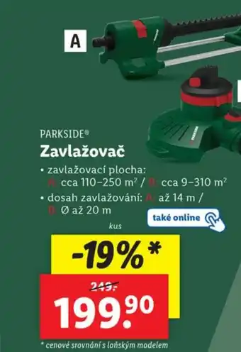 Lidl Zavlažovač nabídka