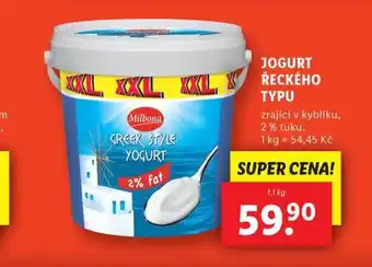 Lidl Jogurt řeckého typu nabídka