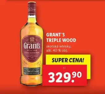 Lidl Grant´s triple wood nabídka