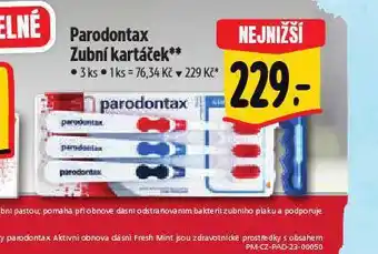 Albert Parodontax zubní kartáček nabídka