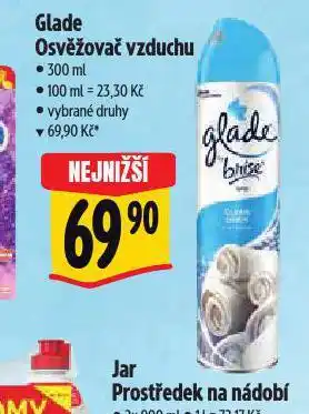 Albert Glade osvěžovač vzduchu nabídka