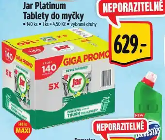 Albert Jar platinum tablety do myčky nabídka