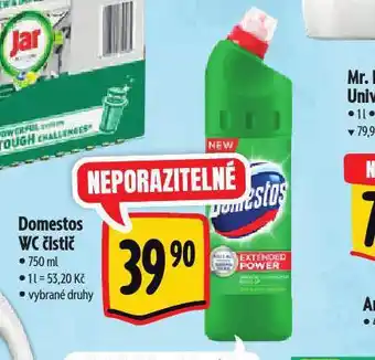 Albert Domestos wc čistič nabídka