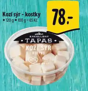 Albert Kozí sýr kostky nabídka