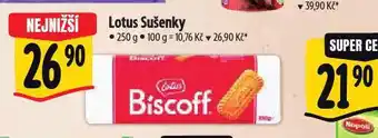 Albert Lotus sušenky nabídka
