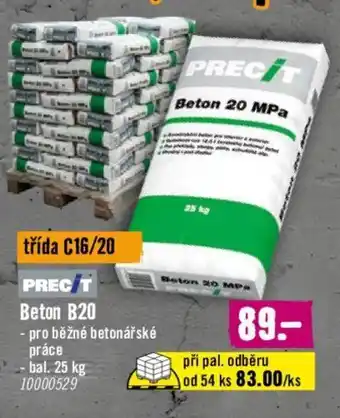 Hornbach Beton B20 nabídka