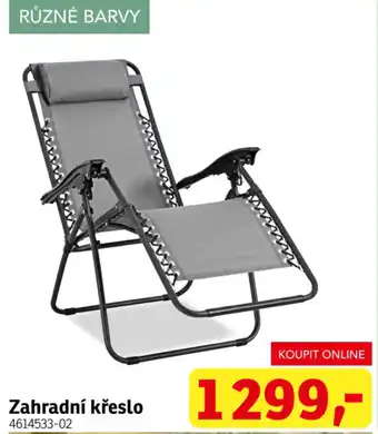Asko Zahradní křeslo nabídka