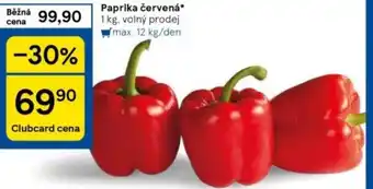 Tesco Paprika červená nabídka