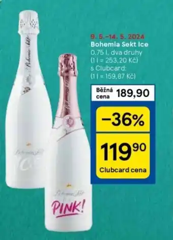 Tesco Bohemia Sekt Ice 0.75 L nabídka