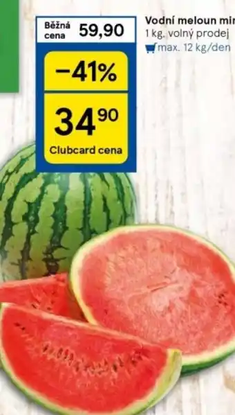 Tesco Vodní meloun mini nabídka