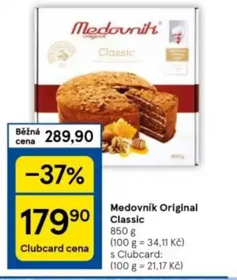 Tesco Medovník Original Classic nabídka