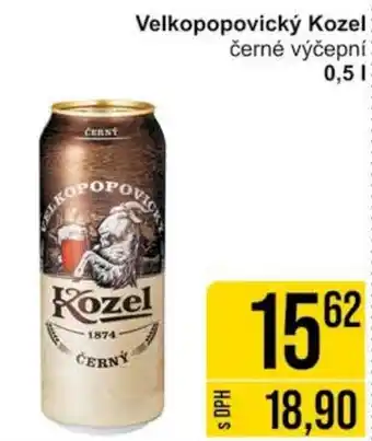 Jip Velkopopovický Kozel černé výčepní 0.5L nabídka