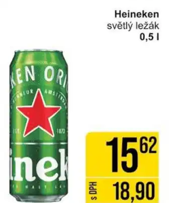 Jip Heineken světlý ležák 0.5L nabídka