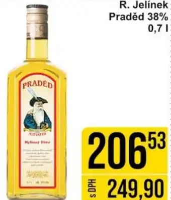 Jip R. Jelínek Praděd 38%: 0,7L nabídka