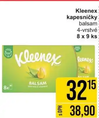 Kleenex kapesníčky