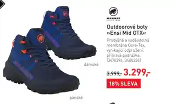 Intersport Outdoorové boty >>Ensi Mid GTX<< nabídka