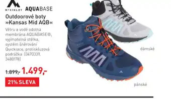 Intersport Outdoorové boty >>Kansas Mid AQB<< nabídka