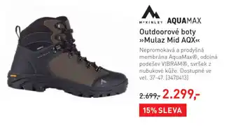 Intersport Outdoorové boty >>Mulaz Mid AQX<< nabídka