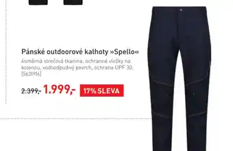 Intersport Pánské outdoorové kalhoty »Spello<< nabídka