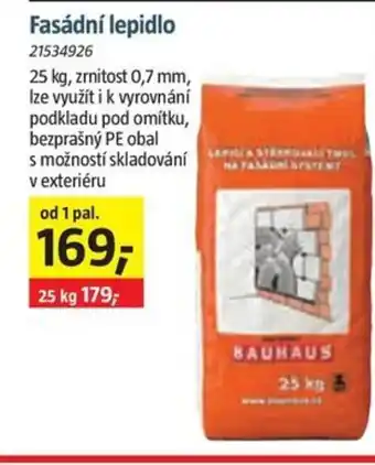 Bauhaus Fasádní lepidlo nabídka