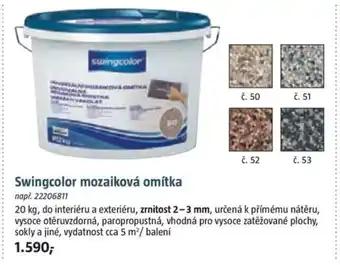 Bauhaus Swingcolor mozaiková omítka nabídka