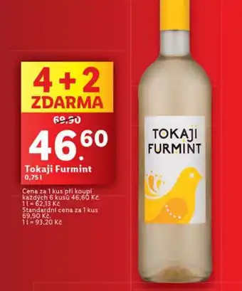 Lidl Tokaji Furmint 0.75 l. nabídka