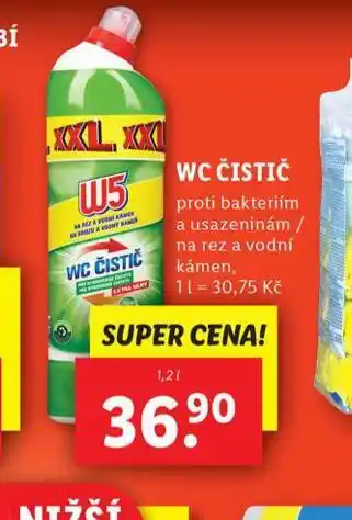 Lidl W5 wc čistič nabídka