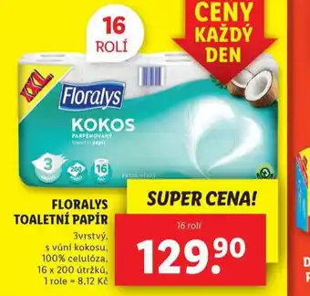 Lidl Florasyl toeltní papír nabídka