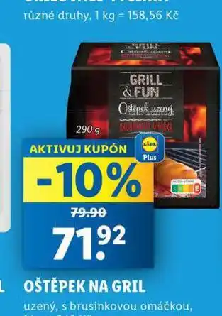 Lidl Oštěpek na gril nabídka