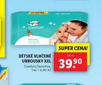 Lidl Lupilu dětské vlhčené ubrousky nabídka