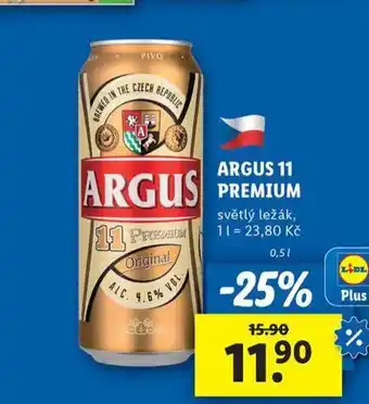 Lidl Argus 11 premium nabídka