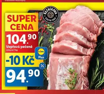 Lidl Vepřová pečeně nabídka