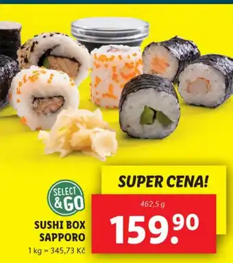 Lidl SUSHI BOX SAPPORO nabídka