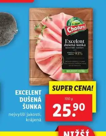 Lidl Excelent dušená šunka nabídka