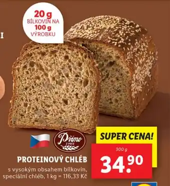 Lidl PROTEINOVÝ CHLÉB nabídka