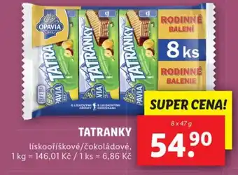 Lidl TATRANKY nabídka