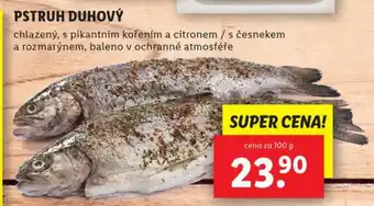 Lidl PSTRUH DUHOVÝ nabídka