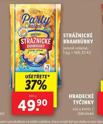 Lidl Strážnické brambůrky nabídka