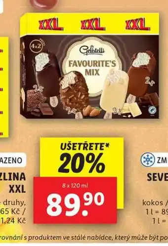 Lidl Zmrzlina xxl nabídka