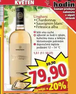 Norma Ungheni sauvignon blanc nabídka