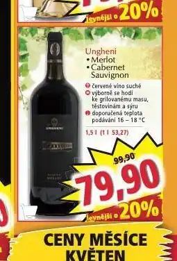Norma Ungheni merlot nabídka