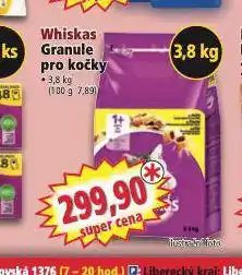 Norma Whiskas granule pro kočky nabídka