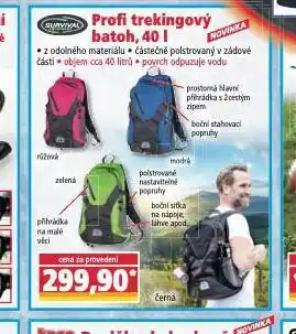 Norma Trekingový batoh nabídka