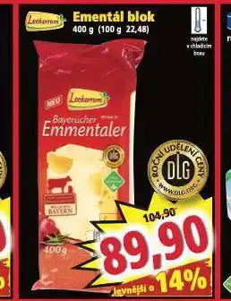 Norma Ementál nabídka