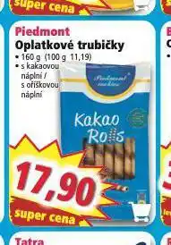 Norma Piedmont oplatkové trubičky nabídka